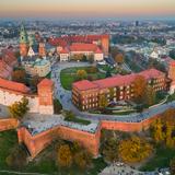 Bild: Das Königsschloss auf dem Wawel Kraków